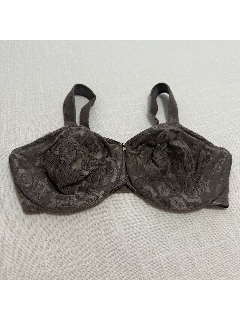 Wacoal Awareness 36DD Bra Brown Taupe 85567 Full Coverage Underwire Unlined